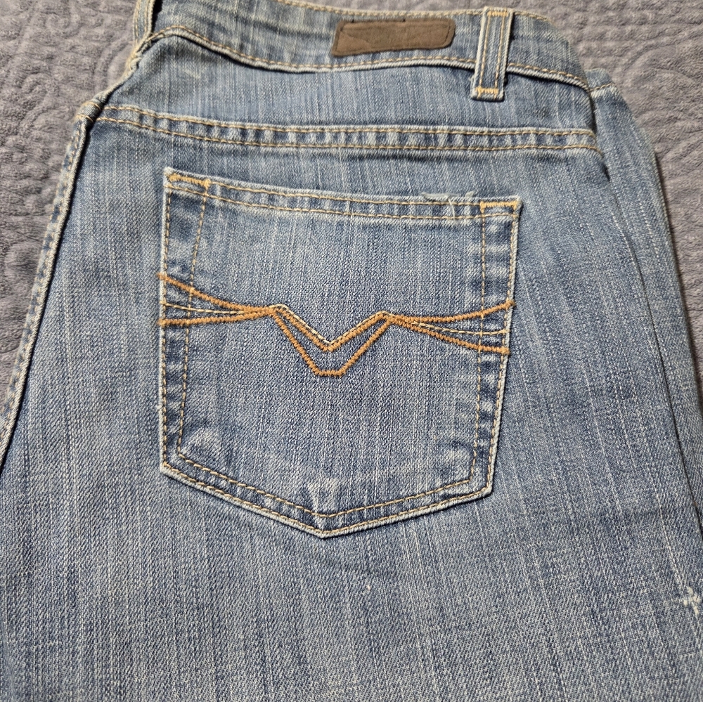 Womens Harley Davidon Size 6 Bootcut Classic Blue Denim Jeans